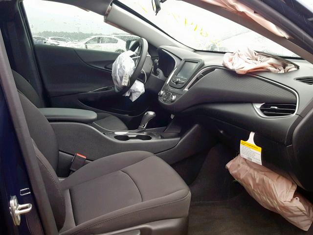 1G1ZB5ST9JF222209 - 2018 CHEVROLET MALIBU LS ლურჯი ფოტო 5