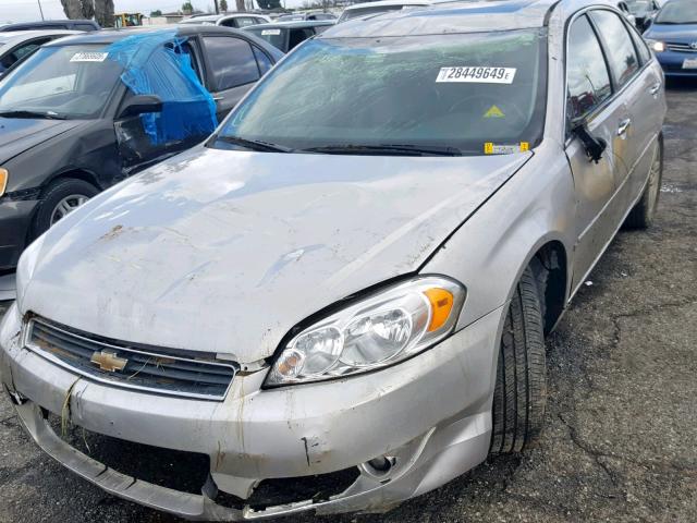 2G1WU58R079201890 - 2007 CHEVROLET IMPALA LTZ BEIGE photo 2