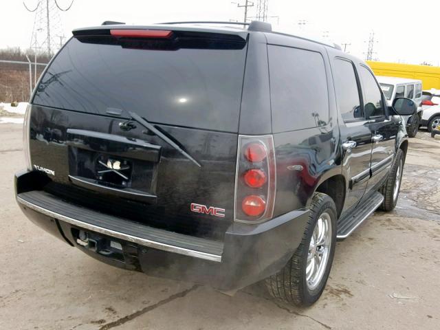 1GKFK63807J250727 - 2007 GMC YUKON DENA BLACK photo 4