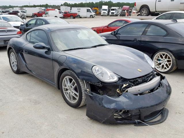 WP0AA29837U763509 - 2007 PORSCHE CAYMAN S GRAY photo 1