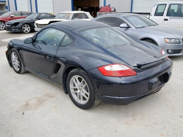 WP0AA29837U763509 - 2007 PORSCHE CAYMAN S GRAY photo 3