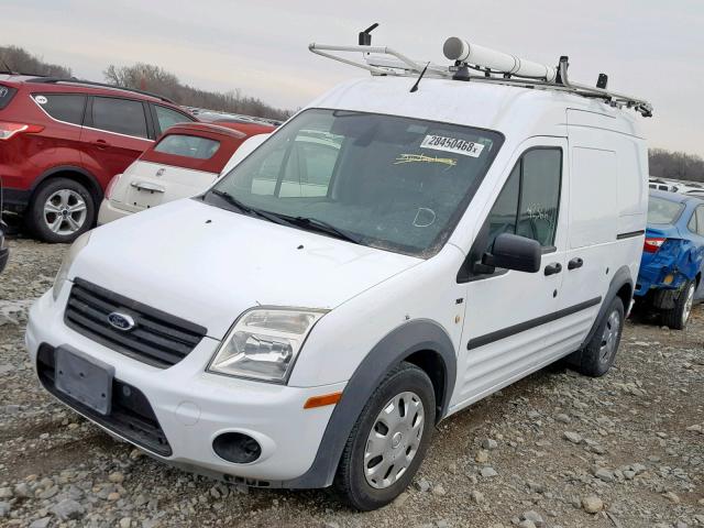 NM0LS7BN4DT134830 - 2013 FORD TRANSIT CO WHITE photo 2