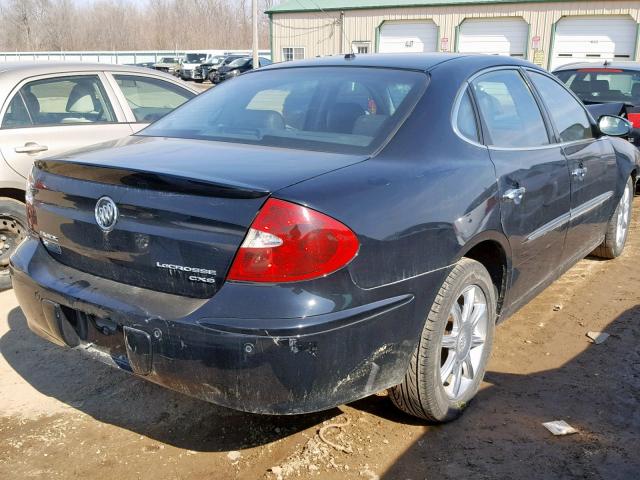 2G4WE567551222327 - 2005 BUICK LACROSSE C BLACK photo 4