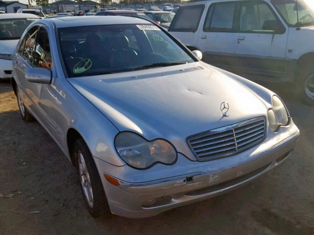 WDBRF64JX1F068623 - 2001 MERCEDES-BENZ C 320 SILVER photo 1