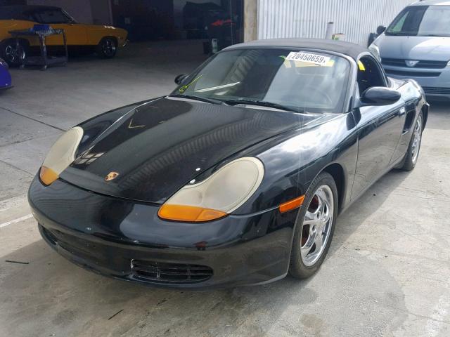 WP0CA2986XU622765 - 1999 PORSCHE BOXSTER BLACK photo 2