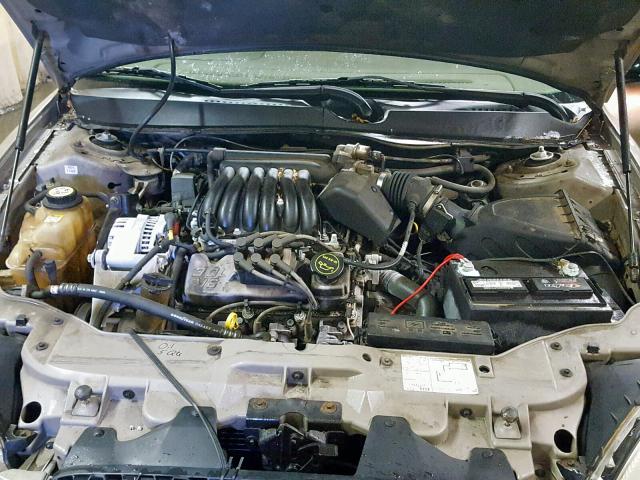 1FAFP552X3A181139 - 2003 FORD TAURUS SES TAN photo 7