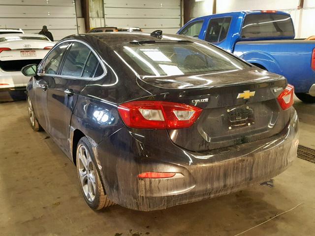 1G1BG5SM6G7274122 - 2016 CHEVROLET CRUZE PREM BLACK photo 3