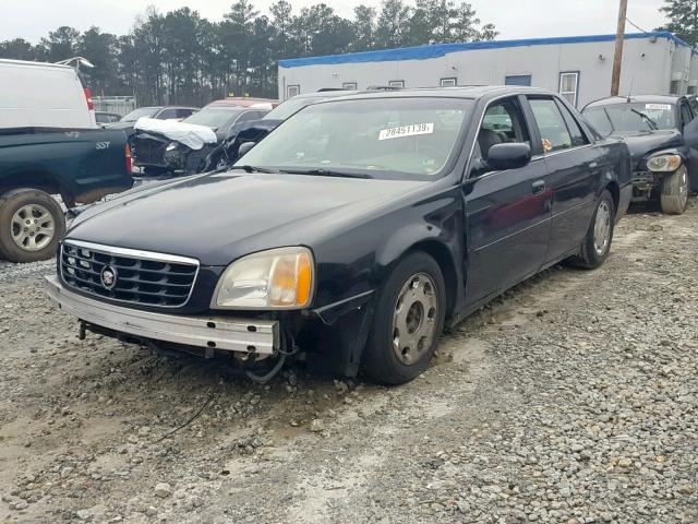 1G6KE57Y9YU348275 - 2000 CADILLAC DEVILLE DH BEIGE photo 2