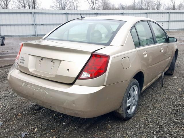 1G8AJ55F26Z162707 - 2006 SATURN ION LEVEL BEIGE photo 4
