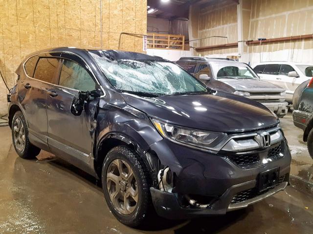 2HKRW2H87HH623447 - 2017 HONDA CR-V EXL BLACK photo 1