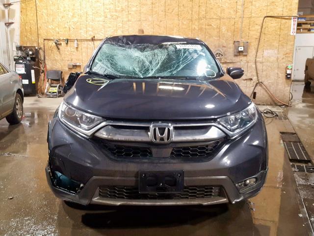 2HKRW2H87HH623447 - 2017 HONDA CR-V EXL BLACK photo 9