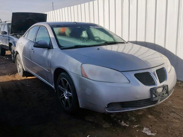 1G2ZH57N184207939 - 2008 PONTIAC G6 GT SILVER photo 1