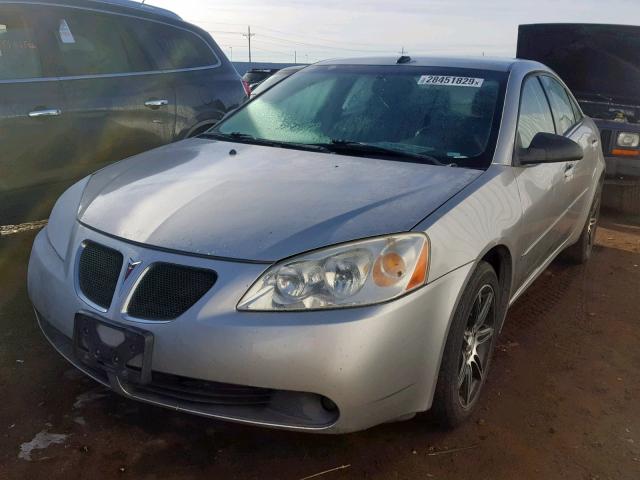 1G2ZH57N184207939 - 2008 PONTIAC G6 GT SILVER photo 2