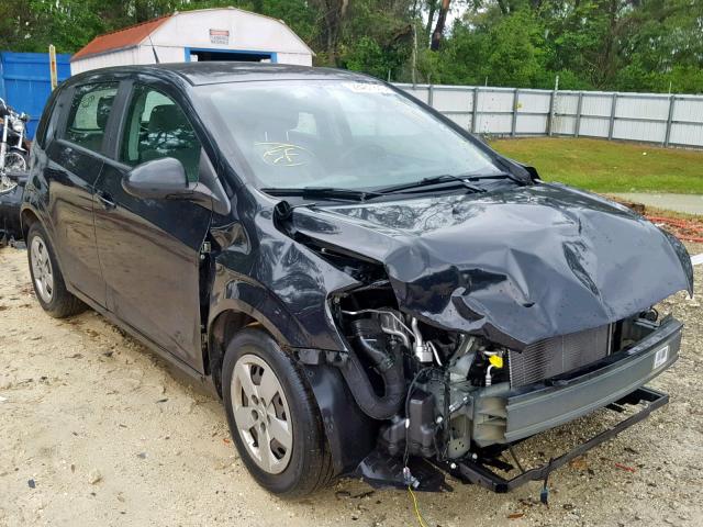 1G1JA6SH6E4195005 - 2014 CHEVROLET SONIC LS CHARCOAL photo 1