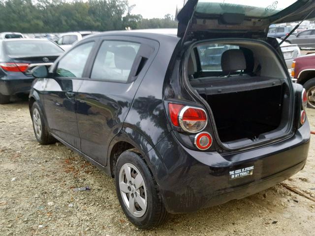 1G1JA6SH6E4195005 - 2014 CHEVROLET SONIC LS CHARCOAL photo 3