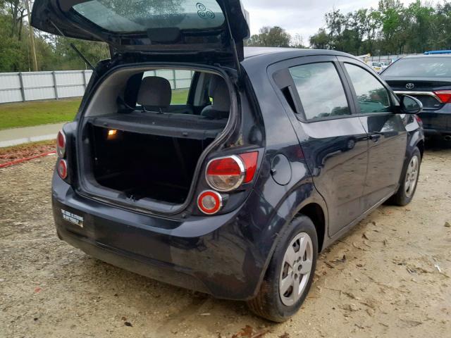 1G1JA6SH6E4195005 - 2014 CHEVROLET SONIC LS CHARCOAL photo 4