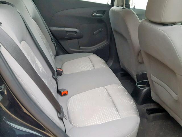 1G1JA6SH6E4195005 - 2014 CHEVROLET SONIC LS CHARCOAL photo 6