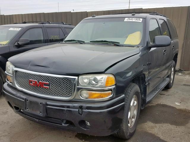 1GKEK63U83J200774 - 2003 GMC YUKON DENA GREEN photo 2