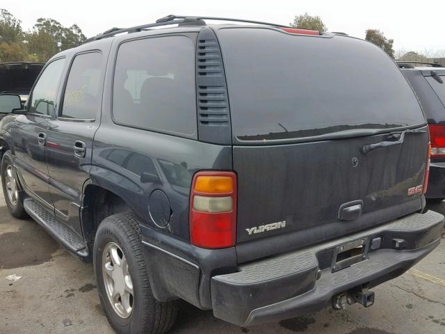 1GKEK63U83J200774 - 2003 GMC YUKON DENA GREEN photo 3