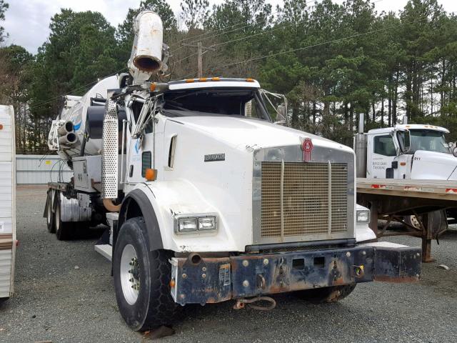 1NKDL00X3BJ279364 - 2011 KENWORTH CONSTRUCTI WHITE photo 1