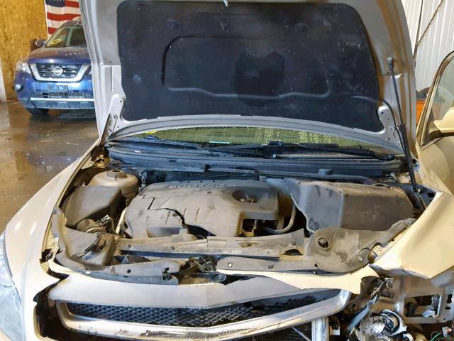 1G1ZC5E08AF159327 - 2010 CHEVROLET MALIBU 1LT 金色 照片 7