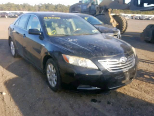 4T1BB46K89U104952 - 2009 TOYOTA CAMRY HYBR BLACK photo 1