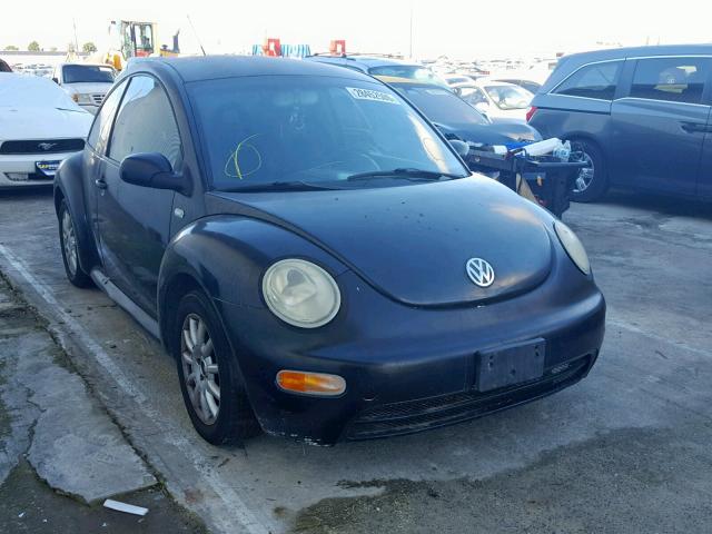 3VWBK21C62M413013 - 2002 VOLKSWAGEN NEW BEETLE Schwarz Foto 1