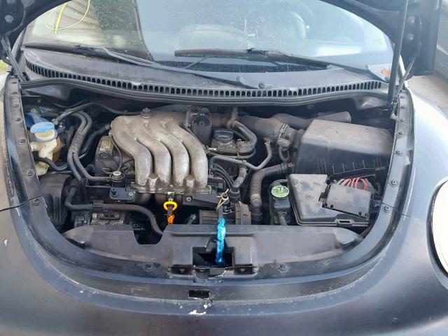 3VWBK21C62M413013 - 2002 VOLKSWAGEN NEW BEETLE Schwarz Foto 7