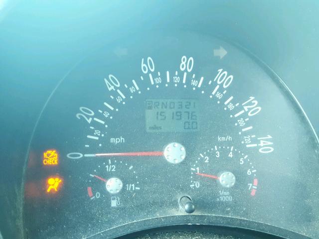 3VWBK21C62M413013 - 2002 VOLKSWAGEN NEW BEETLE Schwarz Foto 8