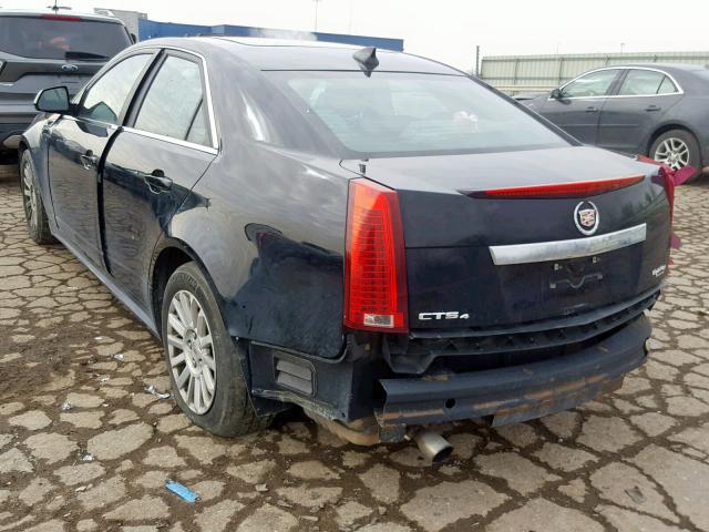 1G6DG5E51D0177230 - 2013 CADILLAC CTS LUXURY BLACK photo 3