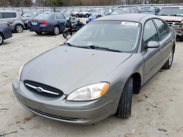 1FAFP55U61G265132 - 2001 FORD TAURUS SES GRAY photo 2