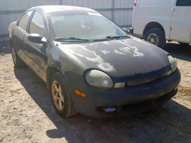 1B3ES46C21D246486 - 2001 DODGE NEON SE BLACK photo 1