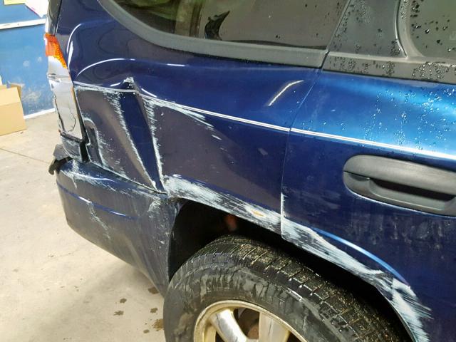 1GKDT13S222427980 - 2002 GMC ENVOY BLUE photo 9