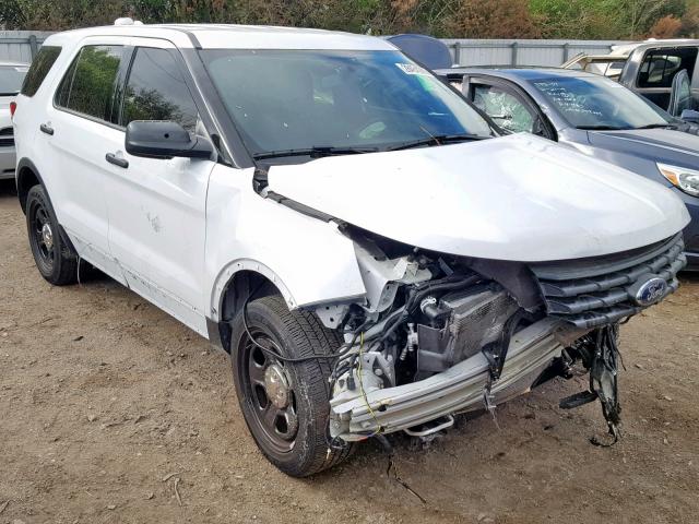 1FM5K8AR8HGC79126 - 2017 FORD EXPLORER P WHITE photo 1