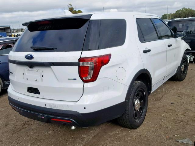 1FM5K8AR8HGC79126 - 2017 FORD EXPLORER P WHITE photo 4