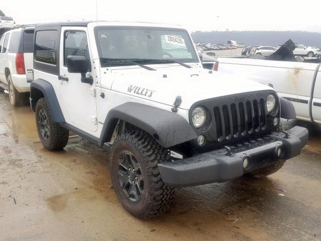 1C4GJWAG7FL716167 - 2015 JEEP WRANGLER S WHITE photo 1