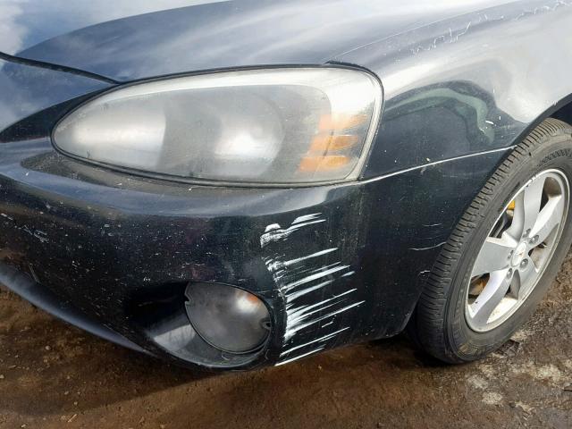 2G2WP552681105417 - 2008 PONTIAC GRAND PRIX BLACK photo 9