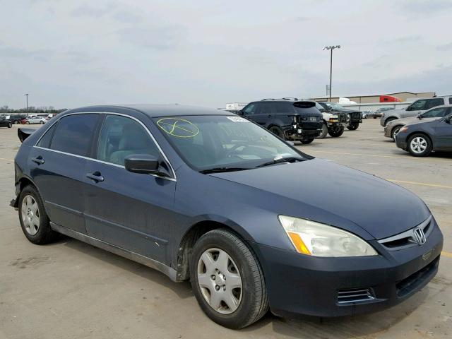 1HGCM56417A145563 - 2007 HONDA ACCORD LX GRAY photo 1