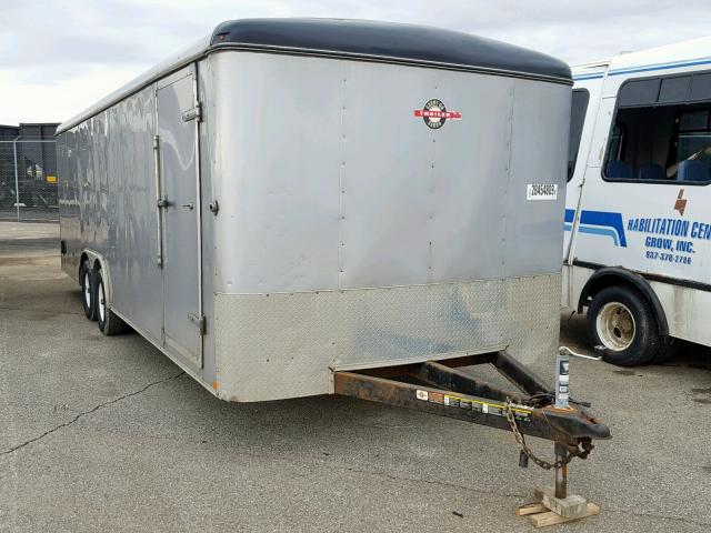 4YMCL2421FG054089 - 2015 CARGO TRAILER GRAY photo 1