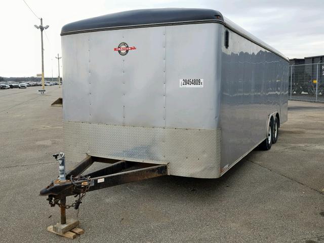 4YMCL2421FG054089 - 2015 CARGO TRAILER GRAY photo 2