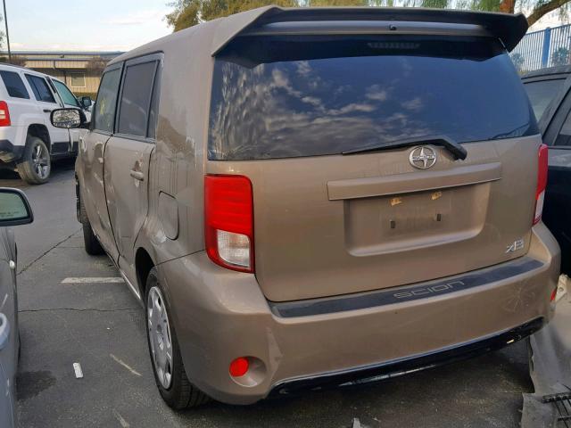 JTLZE4FE3EJ064297 - 2014 TOYOTA SCION XB BROWN photo 3