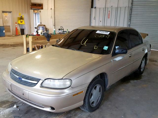 1G1NE52M7V6101585 - 1997 CHEVROLET MALIBU LS GOLD photo 2