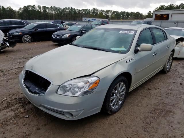 1G4HF5EM8AU112836 - 2010 BUICK LUCERNE CXL  photo 2