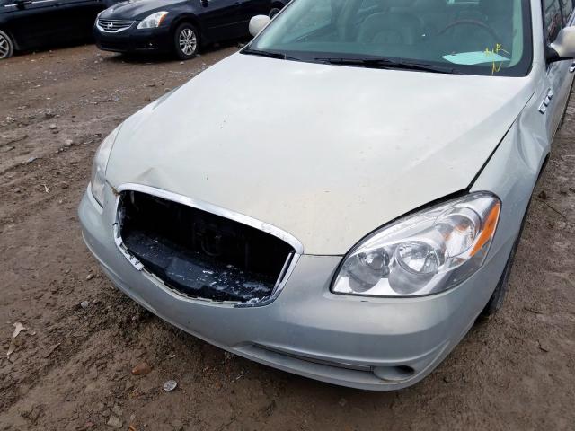 1G4HF5EM8AU112836 - 2010 BUICK LUCERNE CXL  photo 9