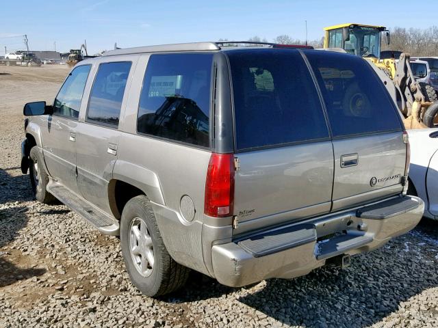 1GYEK63R1YR169538 - 2000 CADILLAC ESCALADE L ბეჟი ფოტო 3