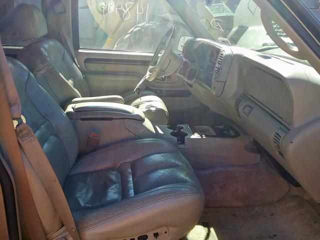 1GYEK63R1YR169538 - 2000 CADILLAC ESCALADE L ბეჟი ფოტო 5