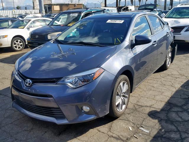 5YFBPRHE6FP246106 - 2015 TOYOTA COROLLA EC 蓝色 照片 2