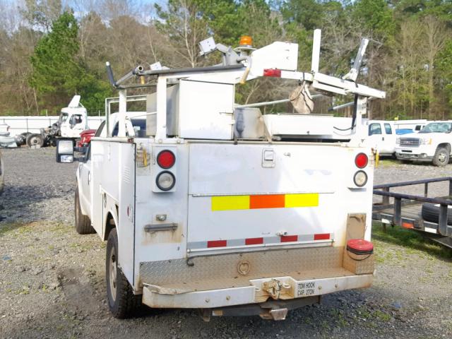 1FD3F30558EE46499 - 2008 FORD F350 SRW S WHITE photo 3