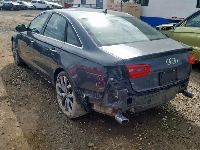 WAUHMAFC1FN006073 - 2015 AUDI A6 PRESTIG GRAY photo 3