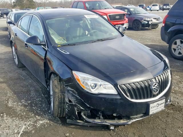 2G4GK5EX9G9162166 - 2016 BUICK REGAL BLACK photo 1